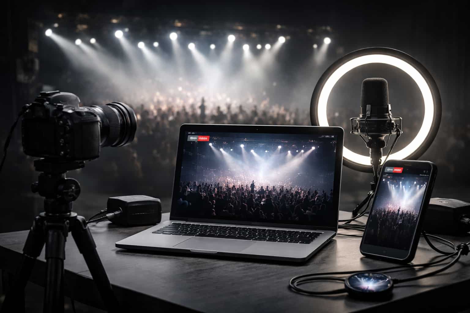 Streaming profesional para eventos y congresos